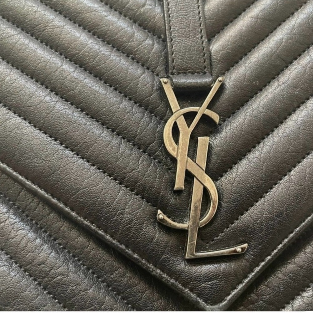 Yves Saint Laurent College Large Shoulder Bag - Picture 5 of 5